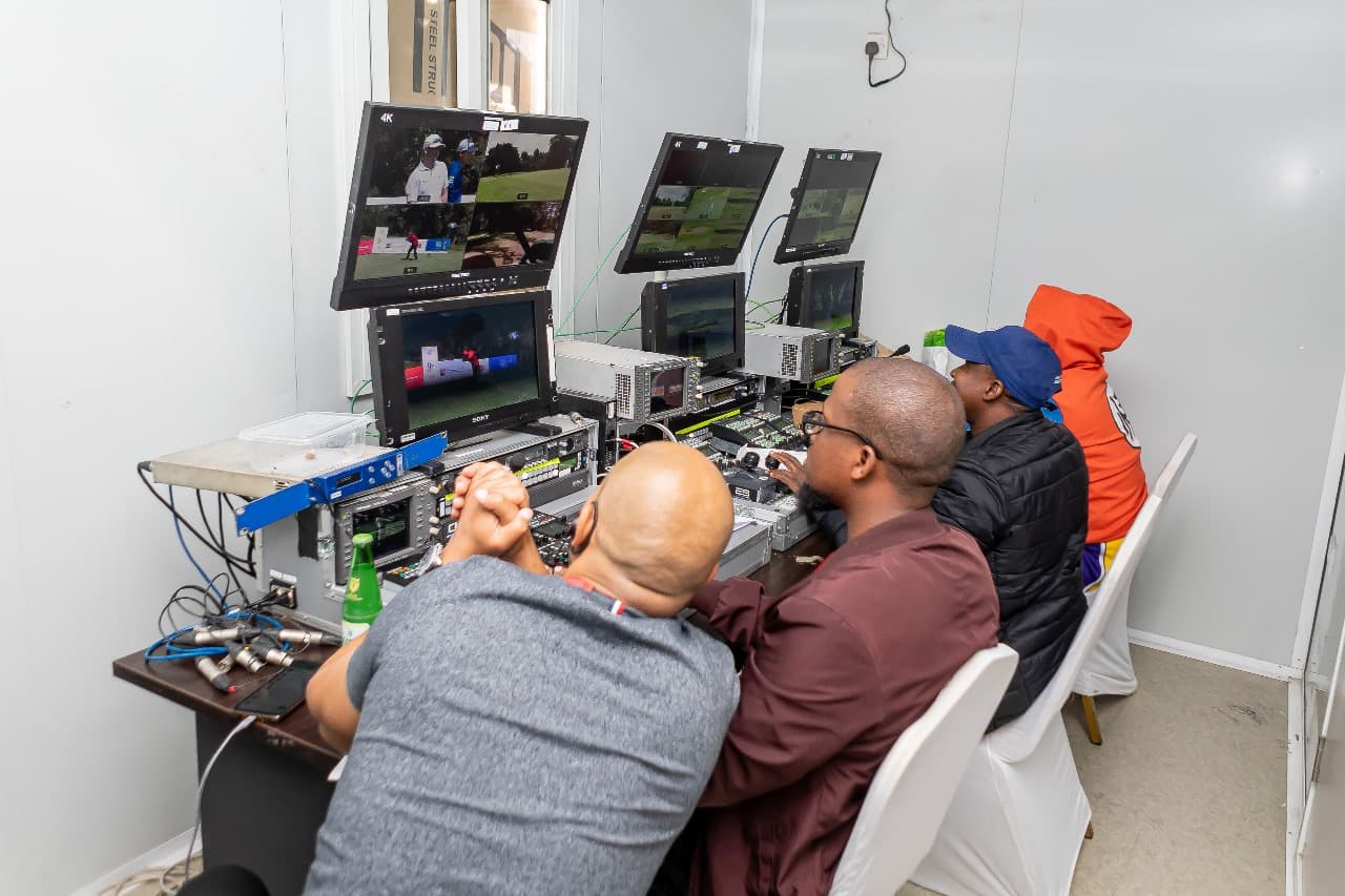 Rodesy Media crew running live production control